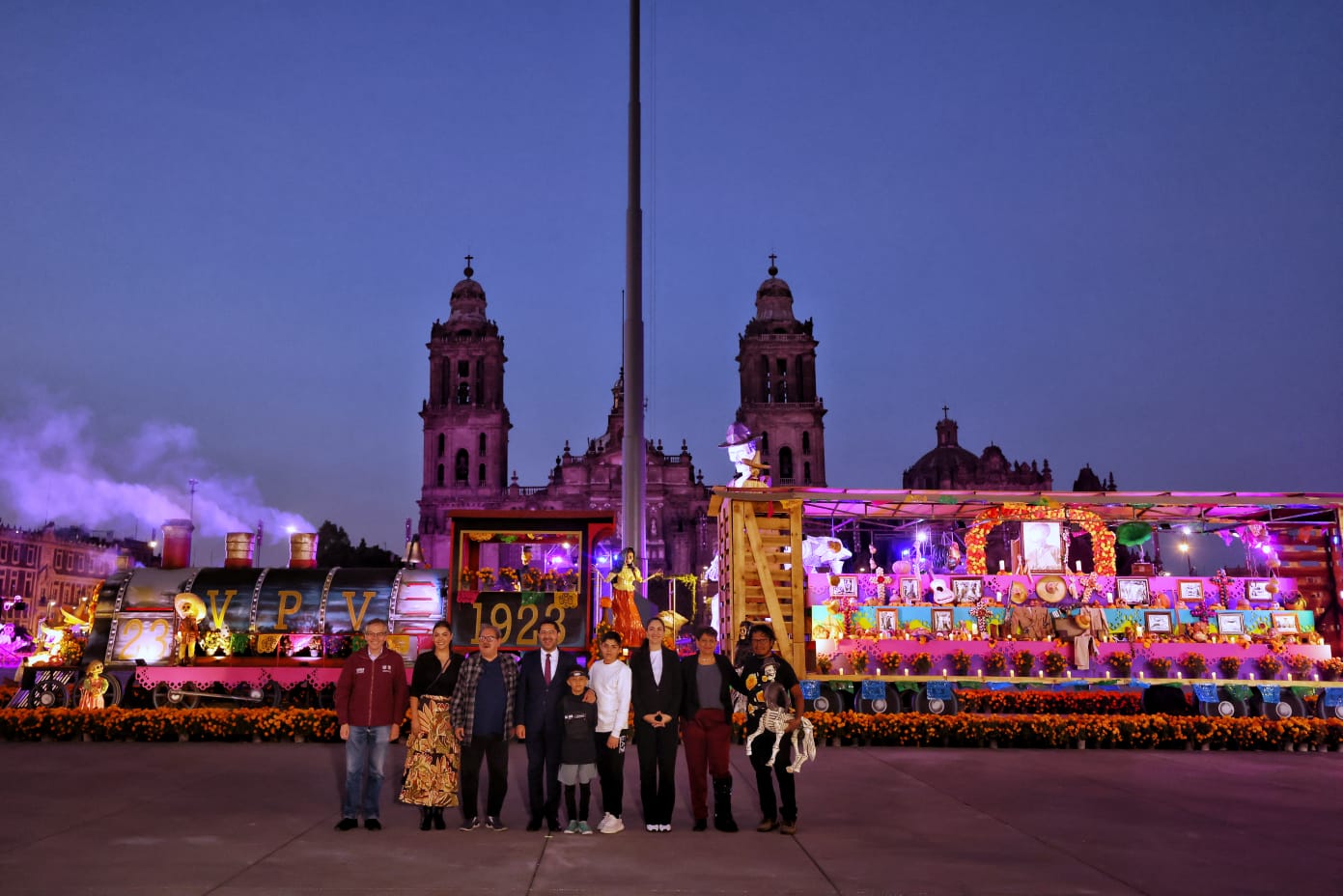 FOTOS – INAUGURACIÓN DE LA OFRENDA MONUMENTAL DE DÍA DE MUERTOS EN EL ZÓCALO 2023 (1).jpeg